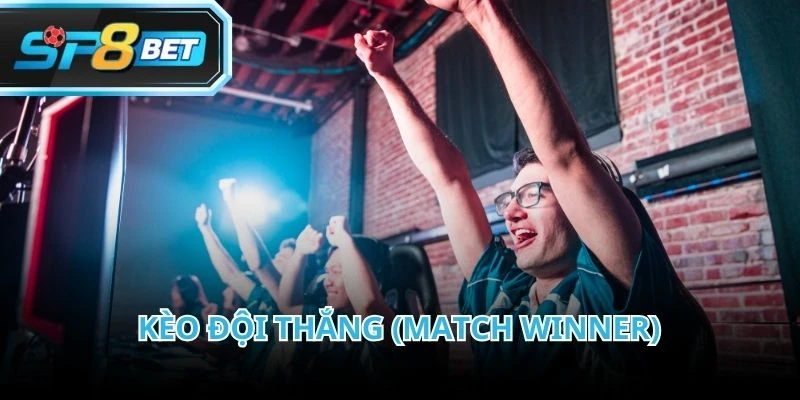 Kèo đội thắng là lựa chọn phổ biến nhất tại sảnh game Esport SP8BET
